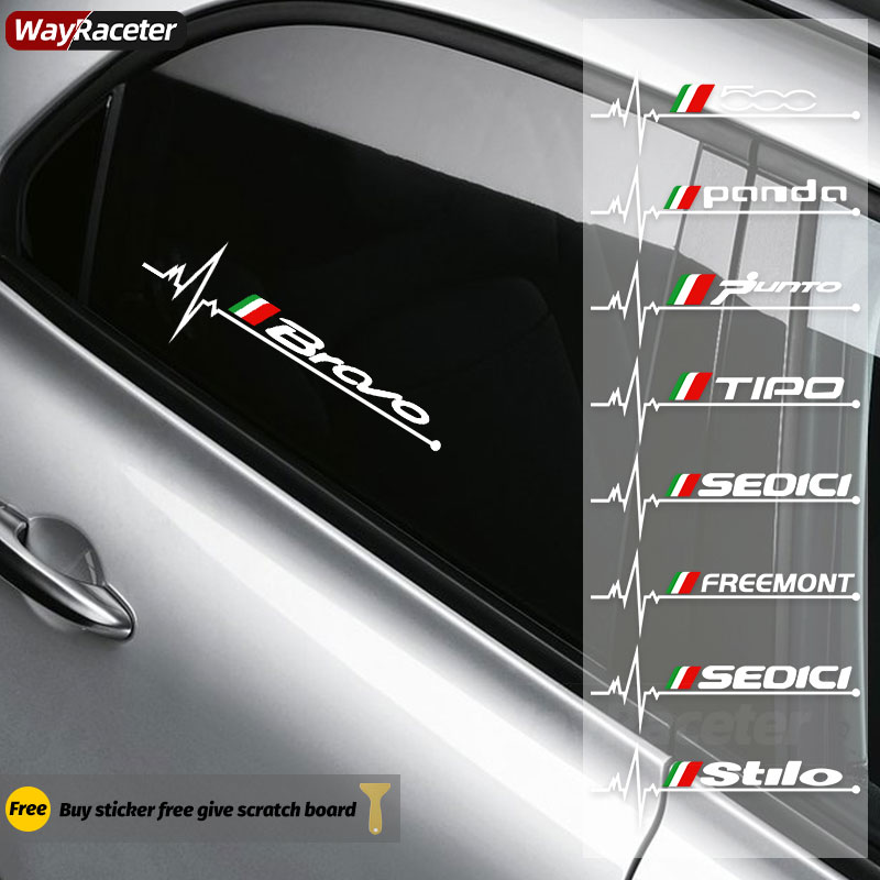 Car Accessories Under 500 - 2 Pcs Window Sticker Body Reflecterende