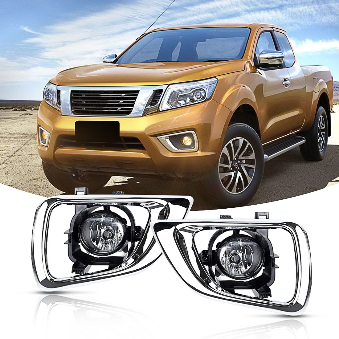 Car Accessories For Road Trip - Led Mistlicht Voor Nissan Navara Frontier