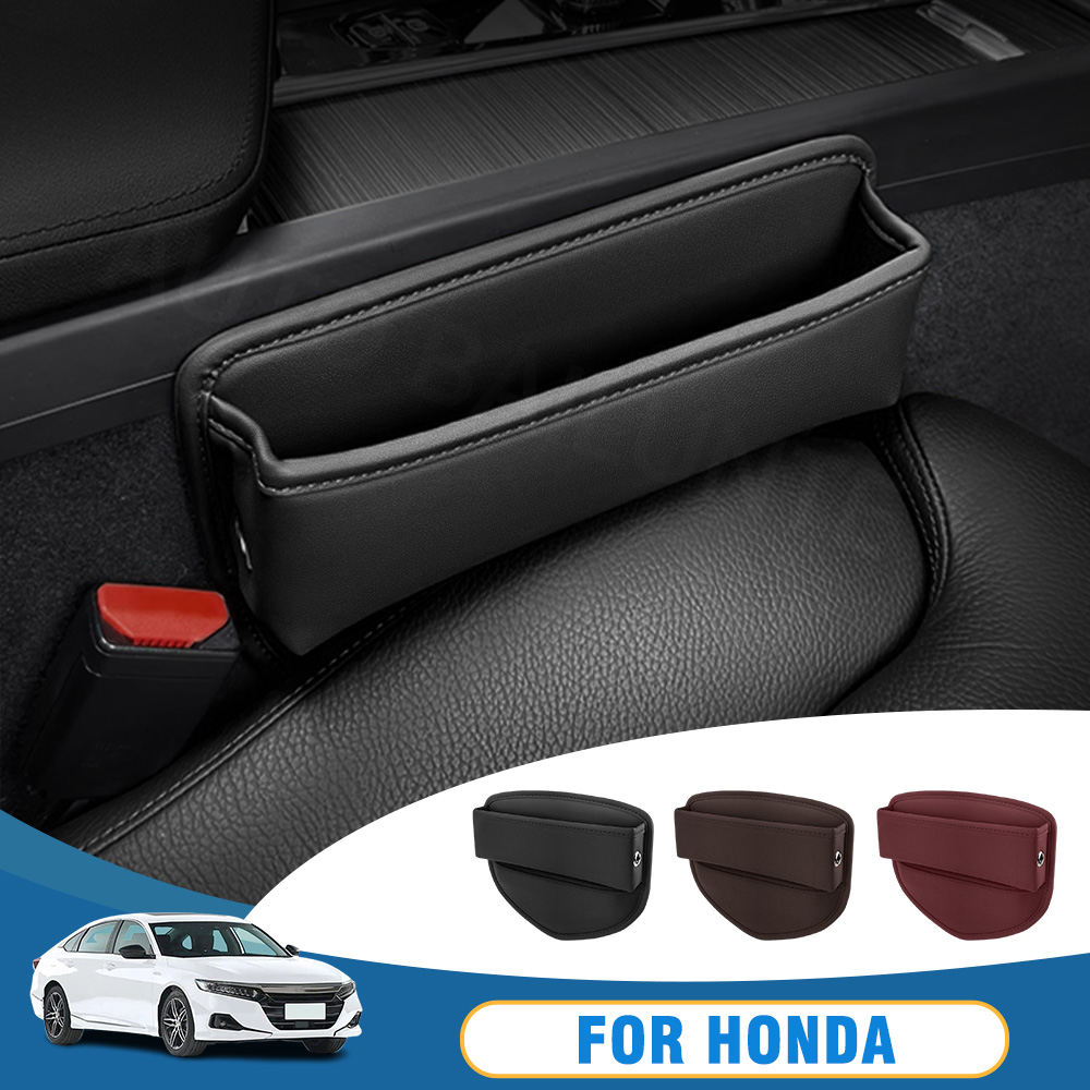 Car Accessories Honda - Autostoel Gap Organizer Opbergdoos Leer Voor