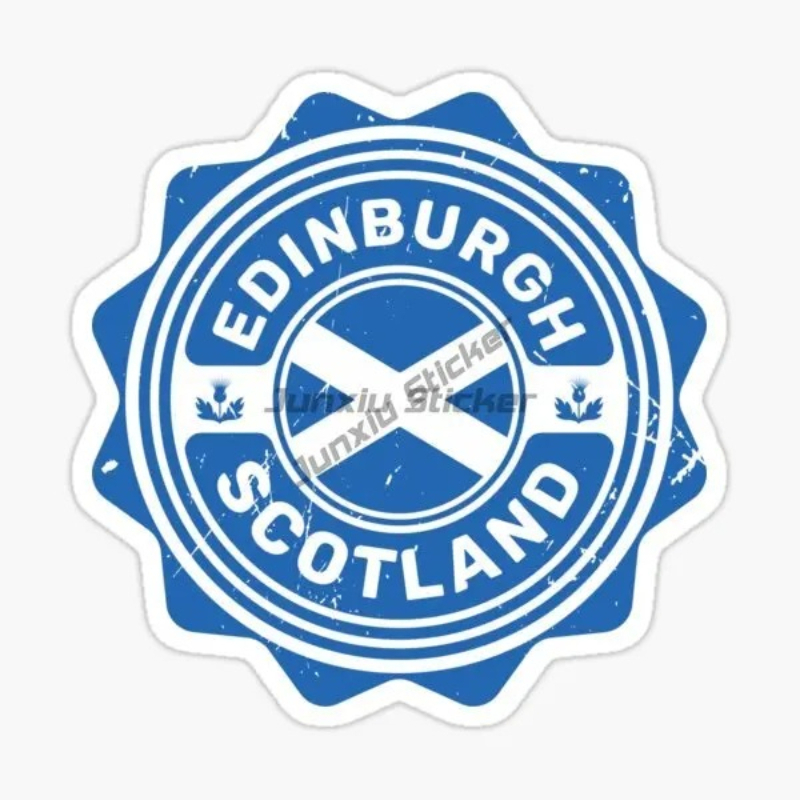 Car Accessories Edinburgh - EDINBURGH SCHOTLAND Landschap Autosticker Zelfklevend vinyl