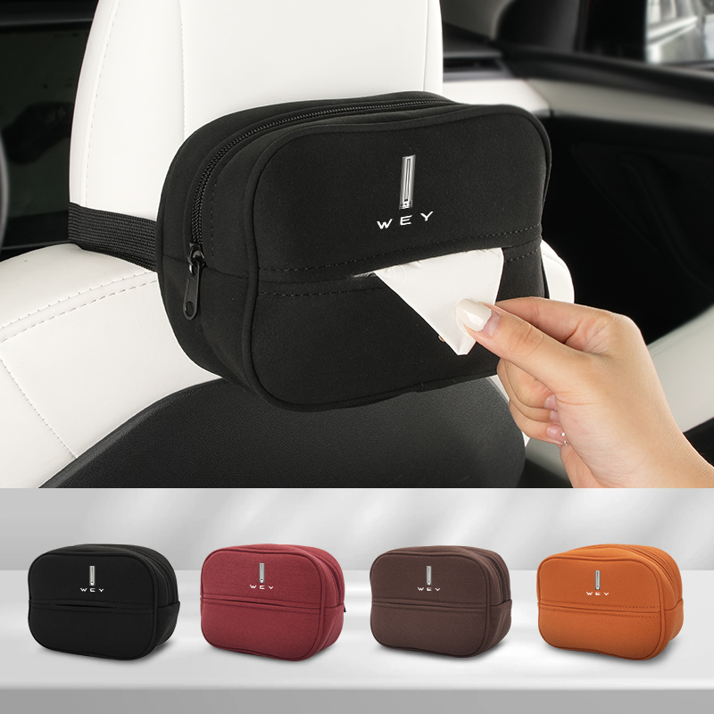 Car Accessories Under 500 - Autostoel Tissue Box Papier Opbergtas Servethouder