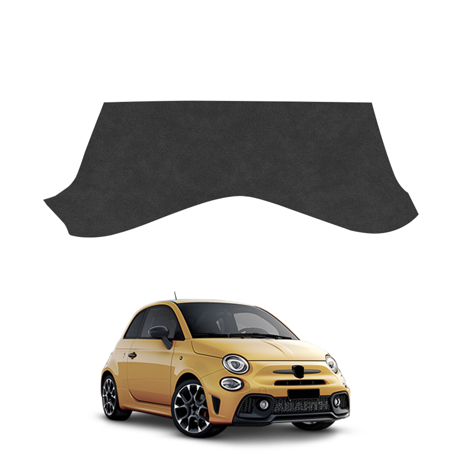 Car Accessories Under 500 - Premium suède voor Abarth 595/695 2016