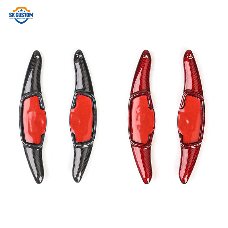 Car Accessories For Steering Wheel - Koolstofvezel stuurwiel schakelpaddles voor Kia EV3