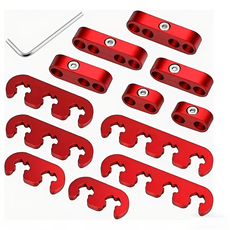 Car Cable Organizer - 12 STKS Motor Bougie Kabel Clips