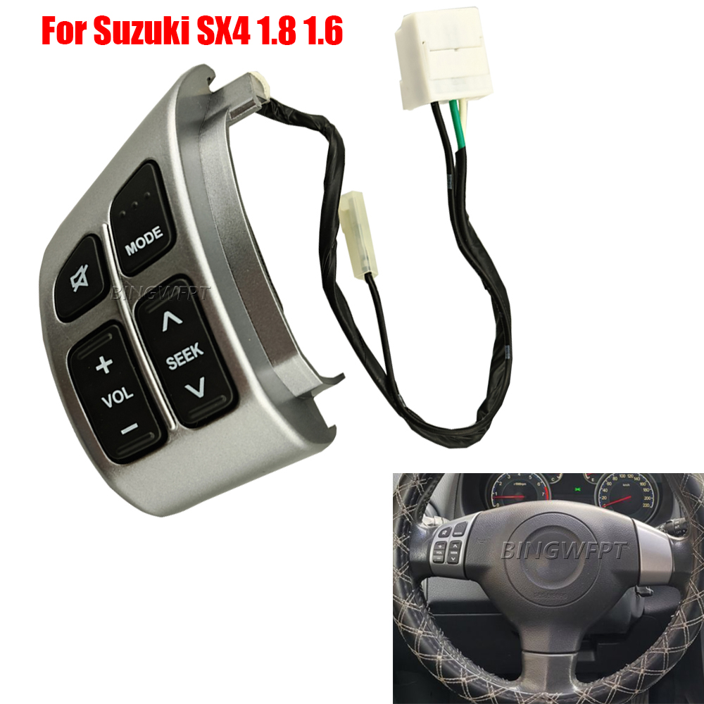 Car Accessories For Steering Wheel - Linker Knop Stuurwiel Audio Volume Schakelaar
