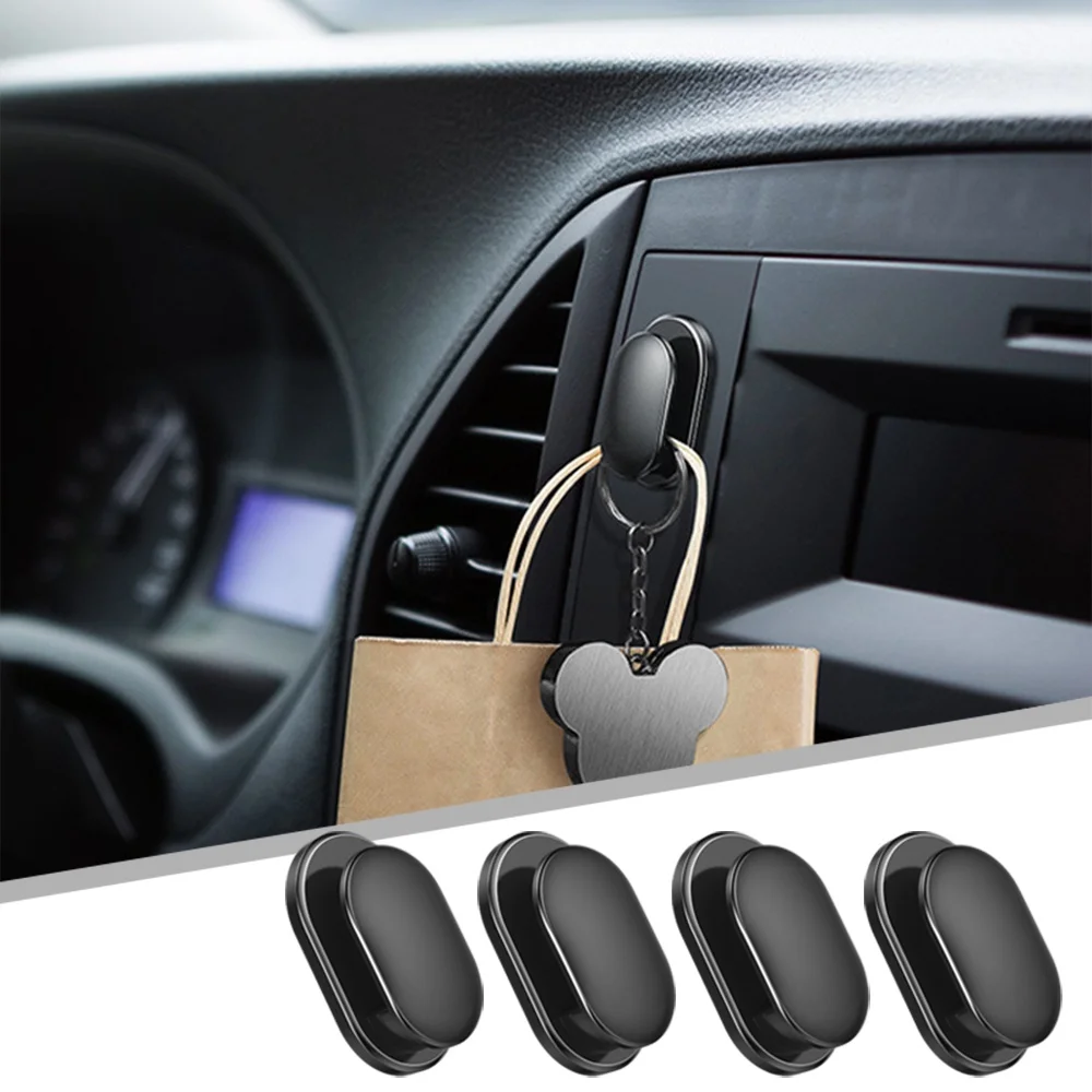 Car Cable Organizer - Mini-autohaken voor interieuropslag, houder voor USB-kabel,
