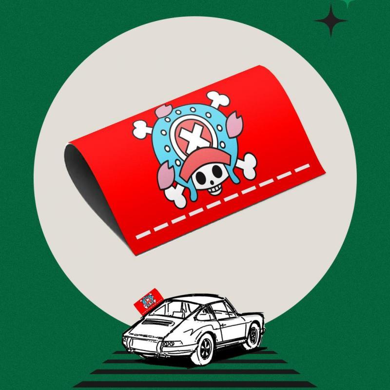 One Piece Car Wash Mark Logo D - Car Accessories In Japan recensie en prijs