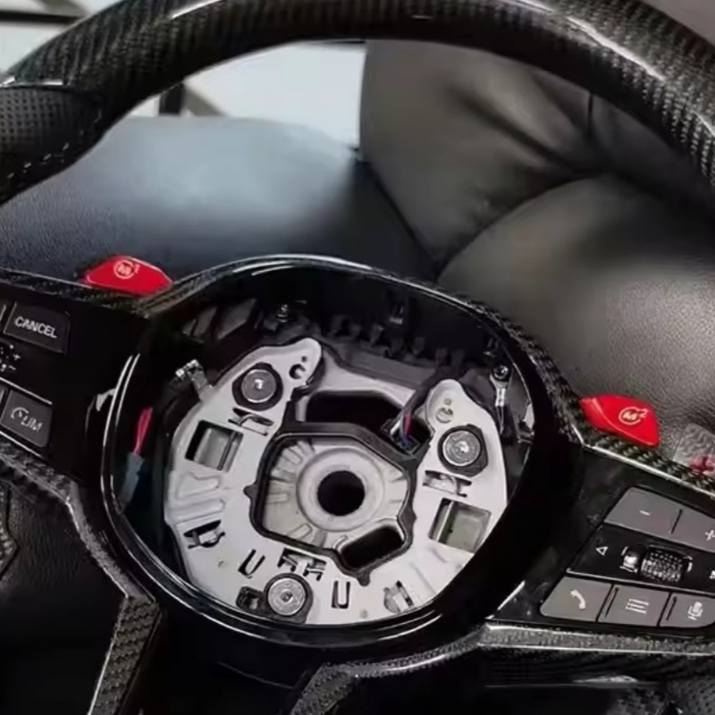 Op maat gemaakte carbon fiber  - Car Accessories For Steering Wheel recensie en prijs