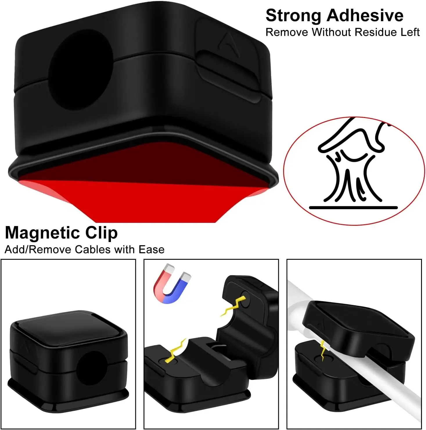 Mini kabelorganizer, magnetisc - Car Cable Organizer recensie en prijs