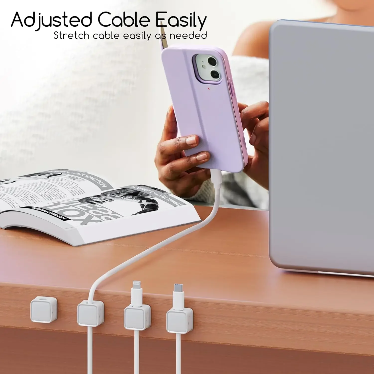 Mini kabelorganizer, magnetisc - Car Cable Organizer recensie en prijs