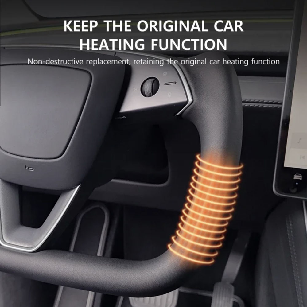 Nappaleer verwarmd stuurwiel v - Car Accessories For Steering Wheel recensie en prijs