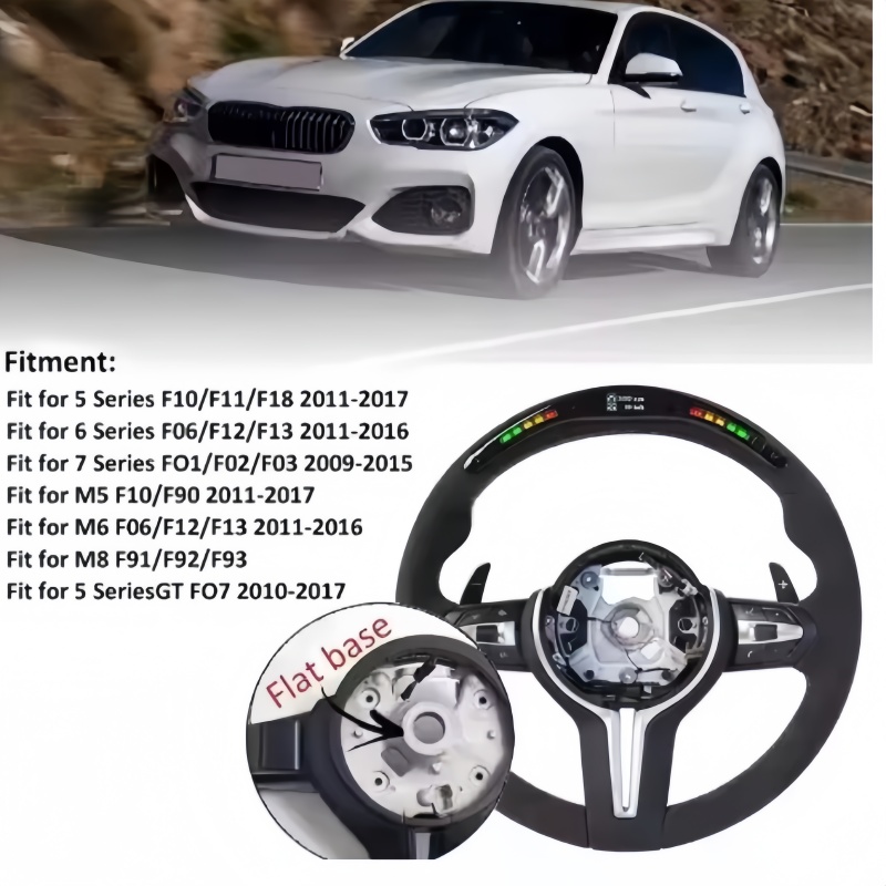 Lederen stuurwiel voor BMW F10 - Car Accessories For Steering Wheel recensie en prijs