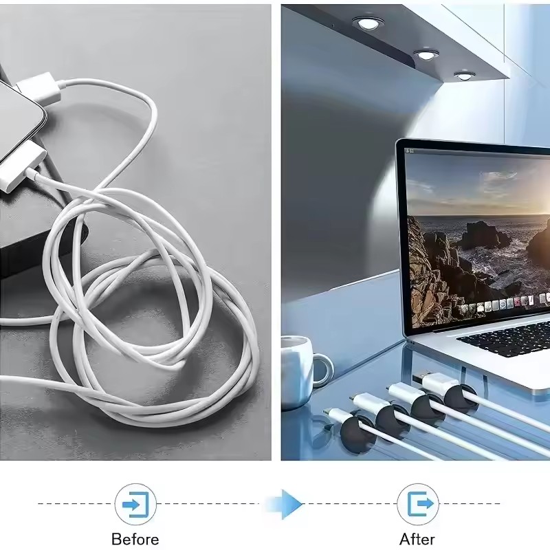 5/50 stuks Mini Kabeloproller  - Car Cable Organizer recensie en prijs
