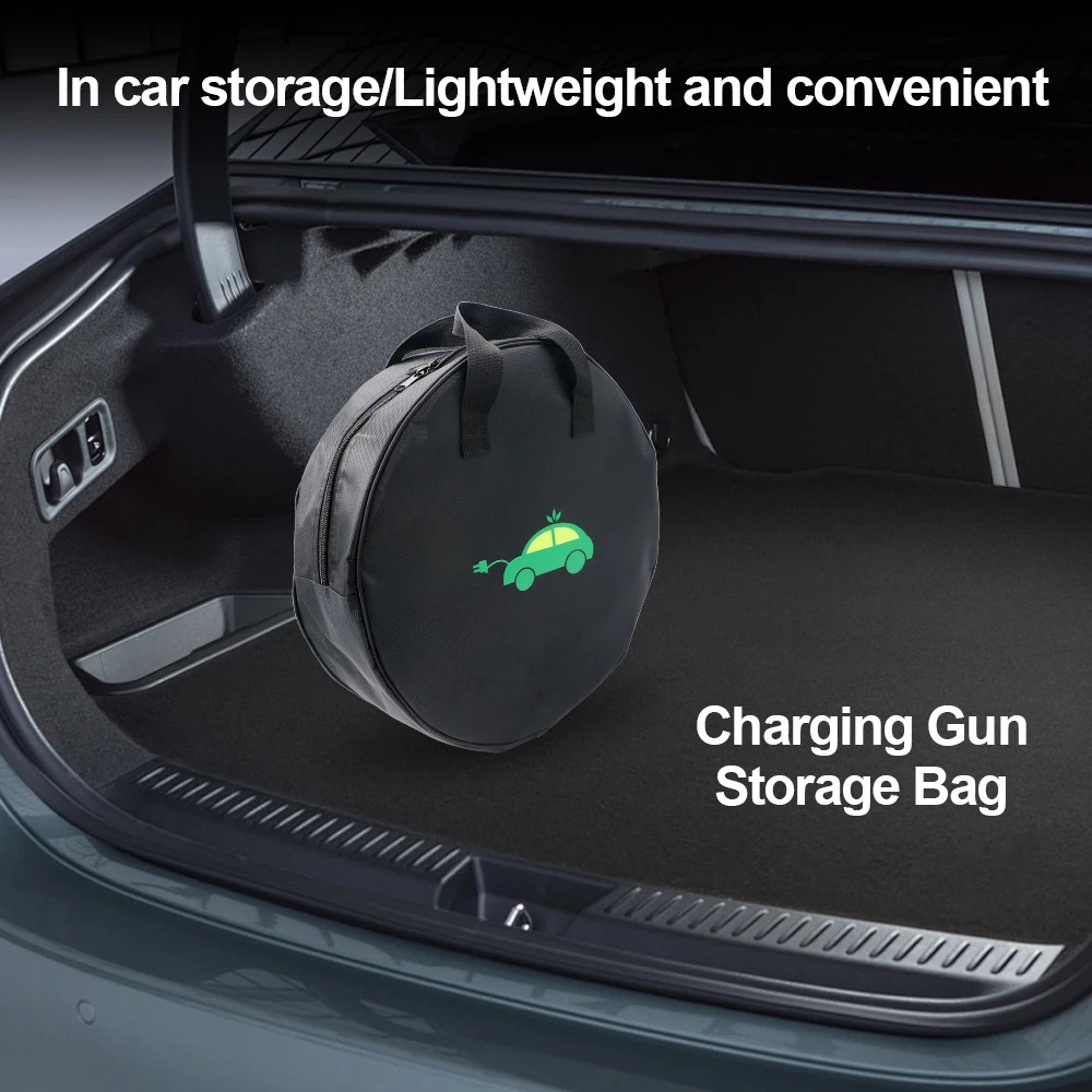 Duurzame ronde opbergtas voor  - Car Cable Organizer recensie en prijs