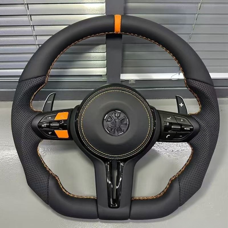 Lederen stuurwielbekleding voo - Car Accessories For Steering Wheel recensie en prijs