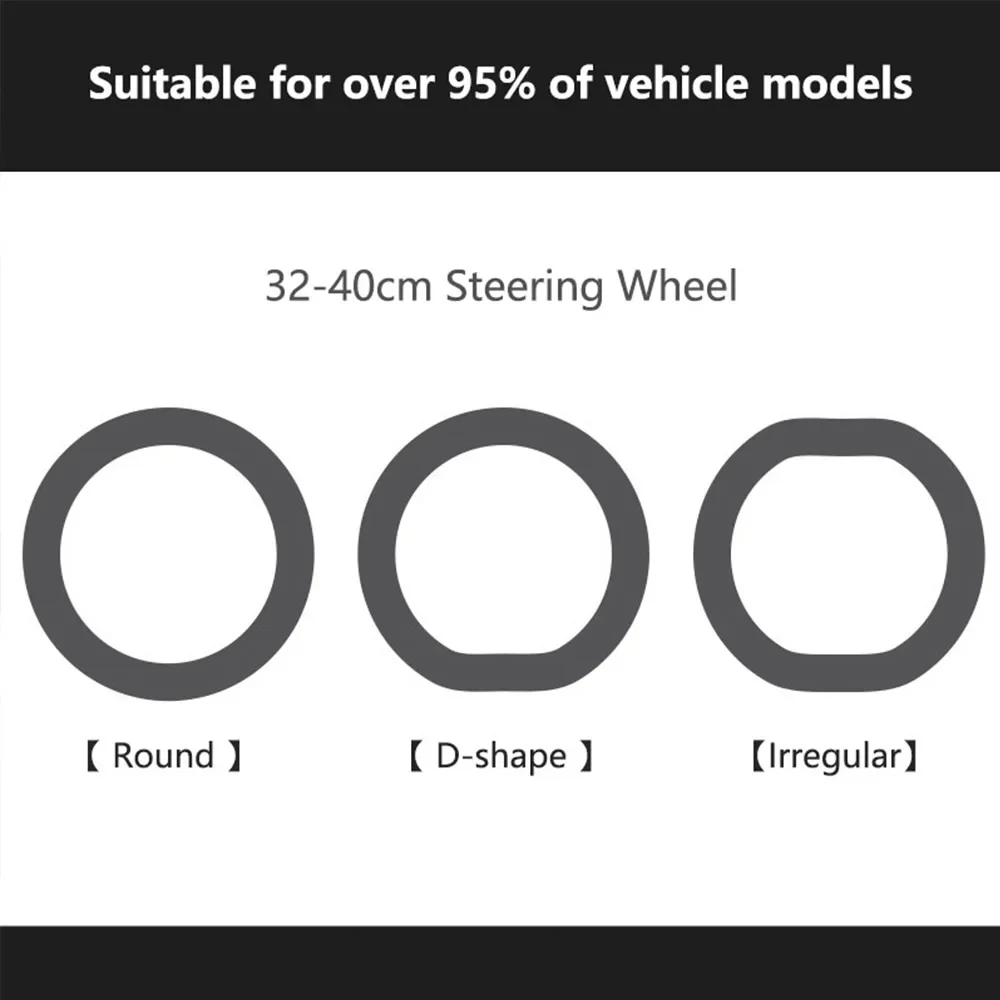 Auto siliconen stuurhoes Zacht - Car Accessories For Steering Wheel recensie en prijs