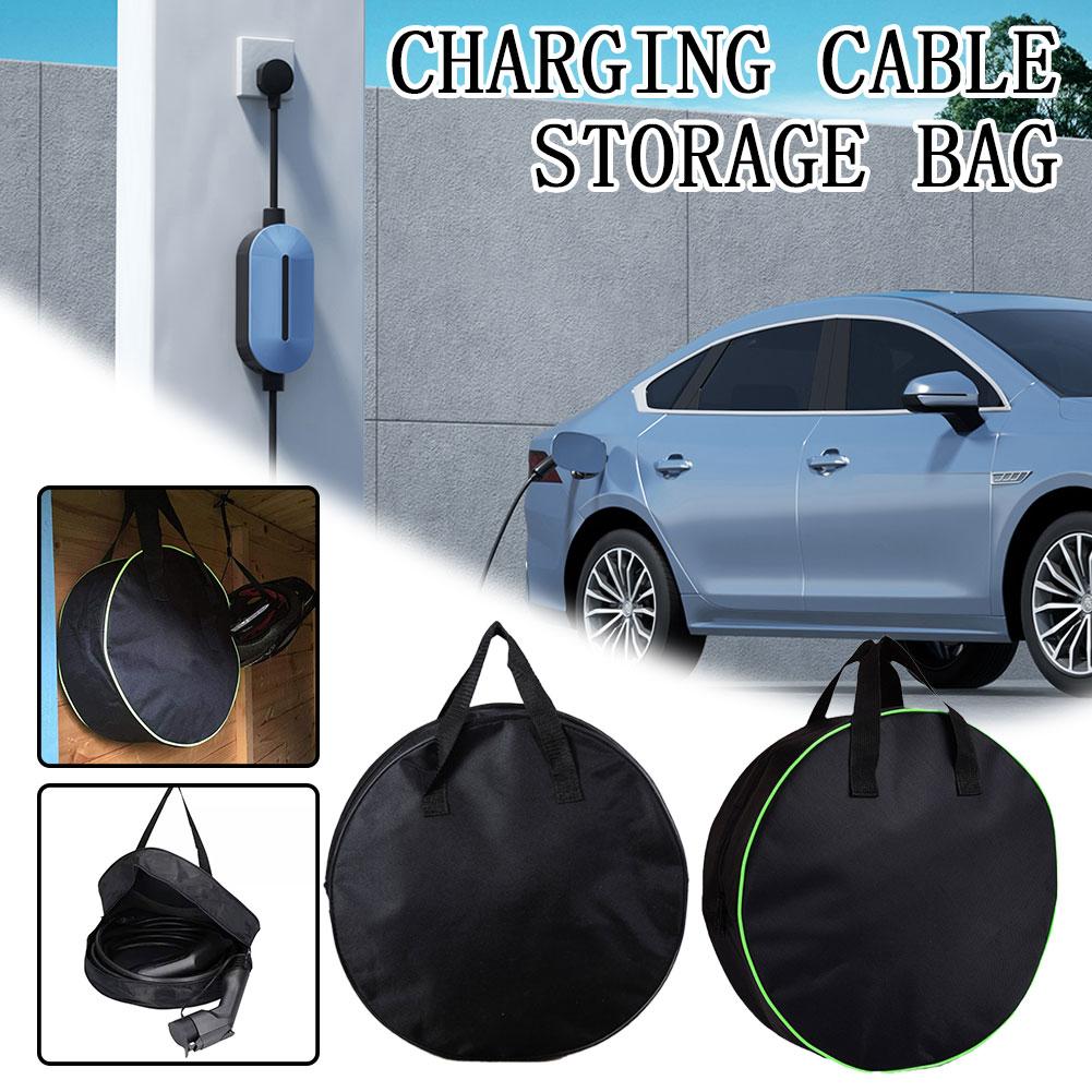 Duurzame ronde opbergtas voor  - Car Cable Organizer recensie en prijs
