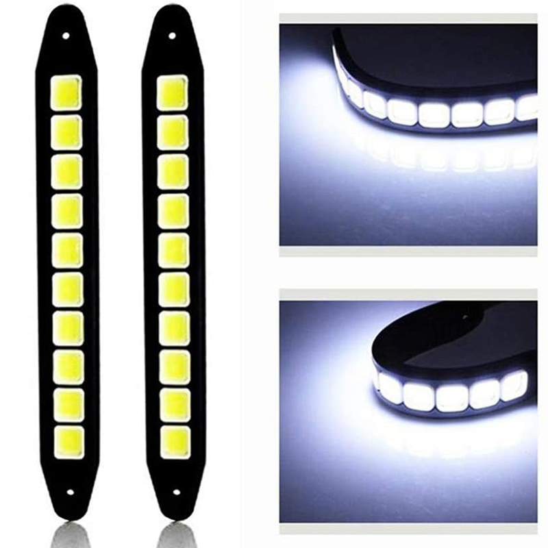 1/2 stks DRL COB Auto LED-dagr - Car Accessories For Road Trip recensie en prijs