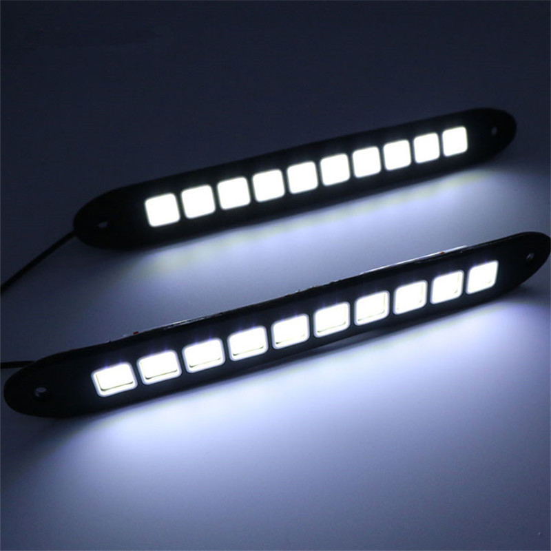 1/2 stks DRL COB Auto LED-dagr - Car Accessories For Road Trip recensie en prijs