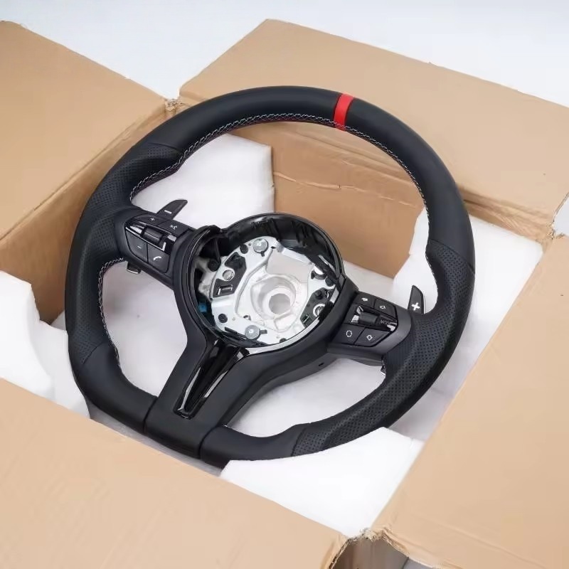 Lederen stuurwiel voor BMW E87 - Car Accessories For Steering Wheel recensie en prijs