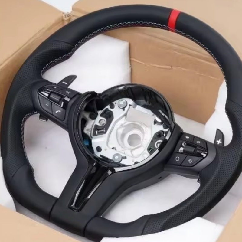 Lederen stuurwiel voor BMW E87 - Car Accessories For Steering Wheel recensie en prijs
