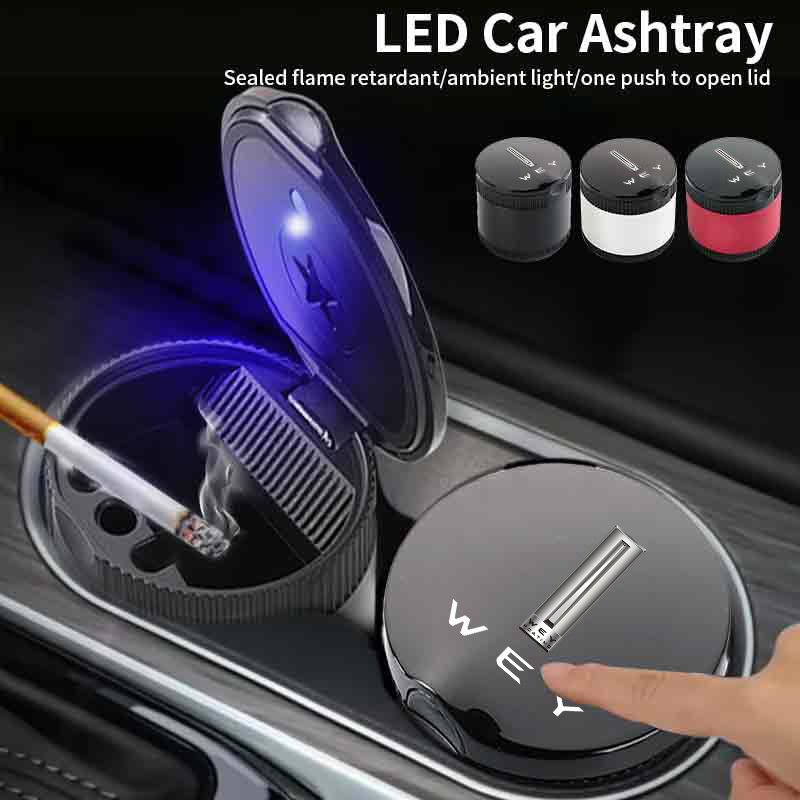 Universele Auto LED Asbak Cont - Car Accessories Under 500 recensie en prijs