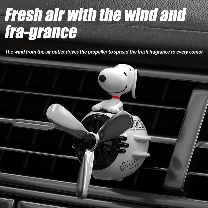 Kawaii Pilot Snoopy Auto Aroma - Car Air Freshener Vent recensie en prijs