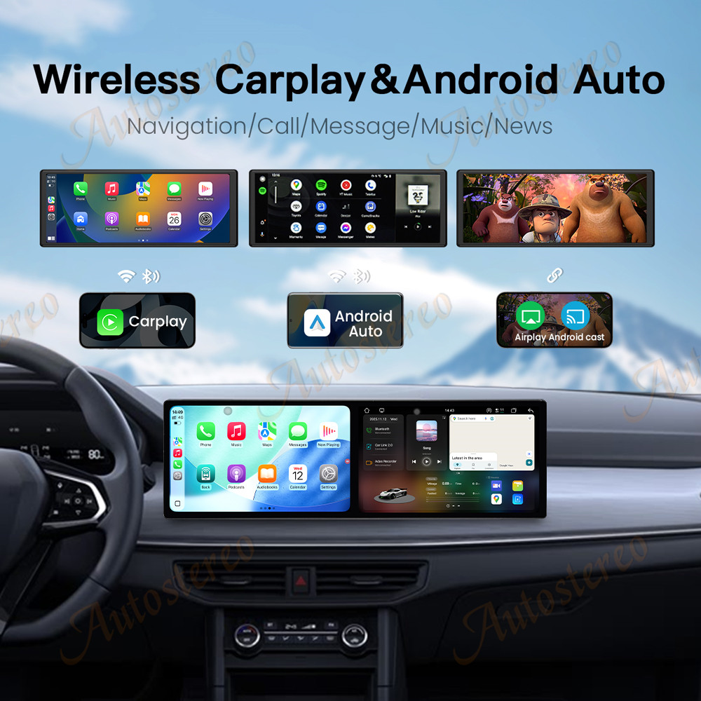 Dual Screen 10.1 Auto Accessoi - Car Accessories For Steering Wheel recensie en prijs