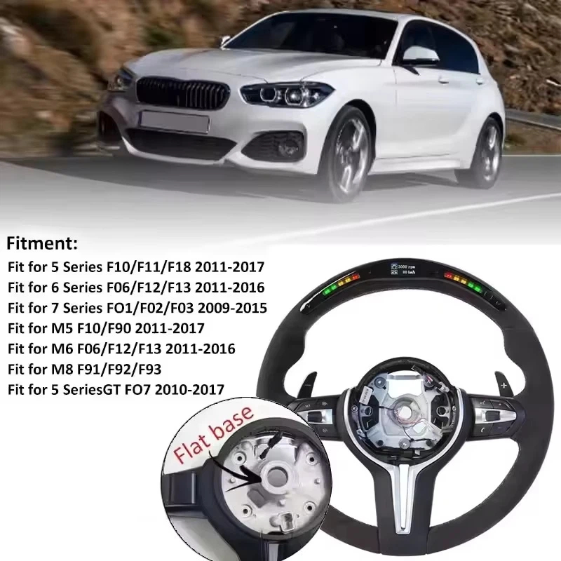 Op maat gemaakte microvezel le - Car Accessories For Steering Wheel recensie en prijs