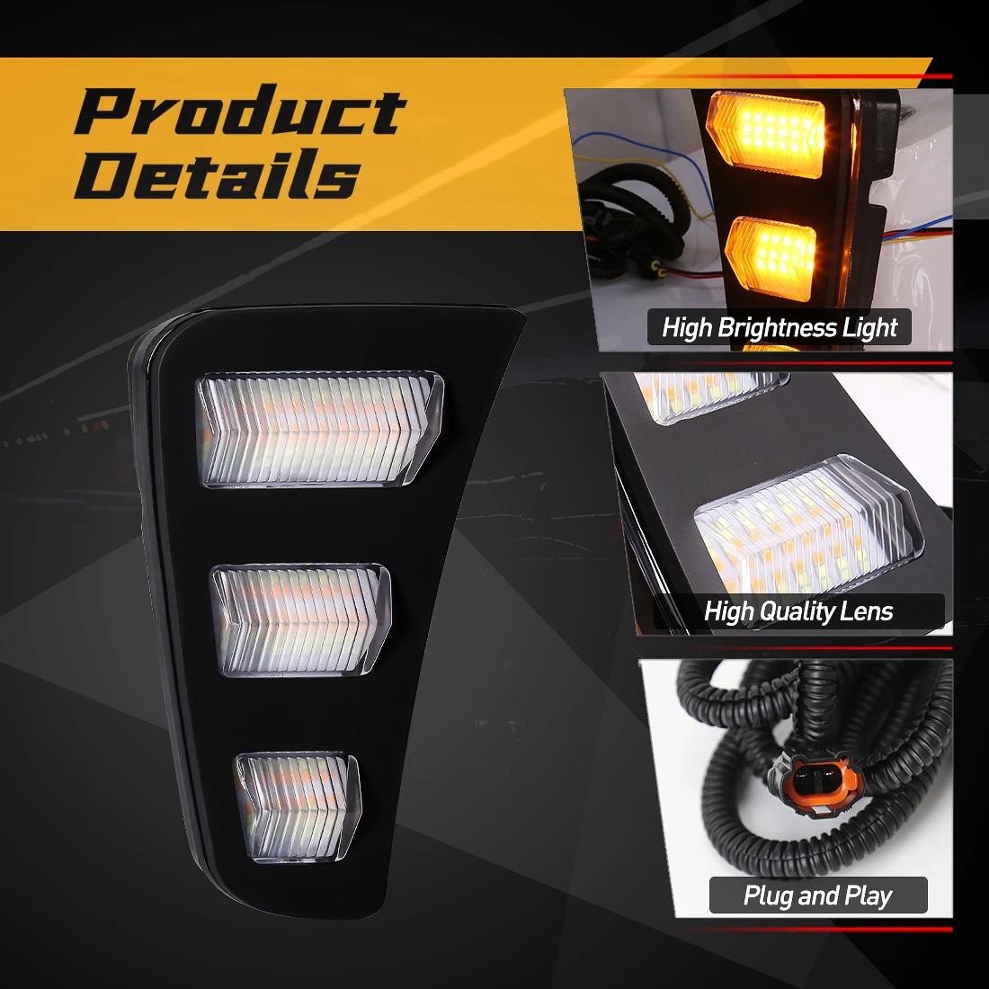 Auto Led Dagrijverlichting Voo - Car Accessories For Road Trip recensie en prijs