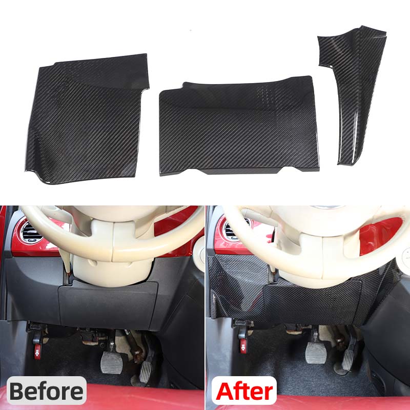 Voor Fiat 500 2007-2015 echte  - Car Accessories Under 500 recensie en prijs