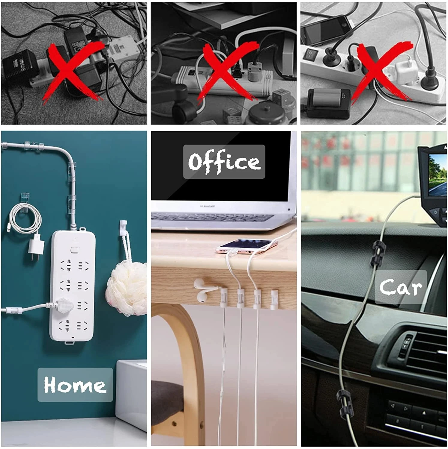 Kabelclips Organizer Draadhoud - Car Cable Organizer recensie en prijs